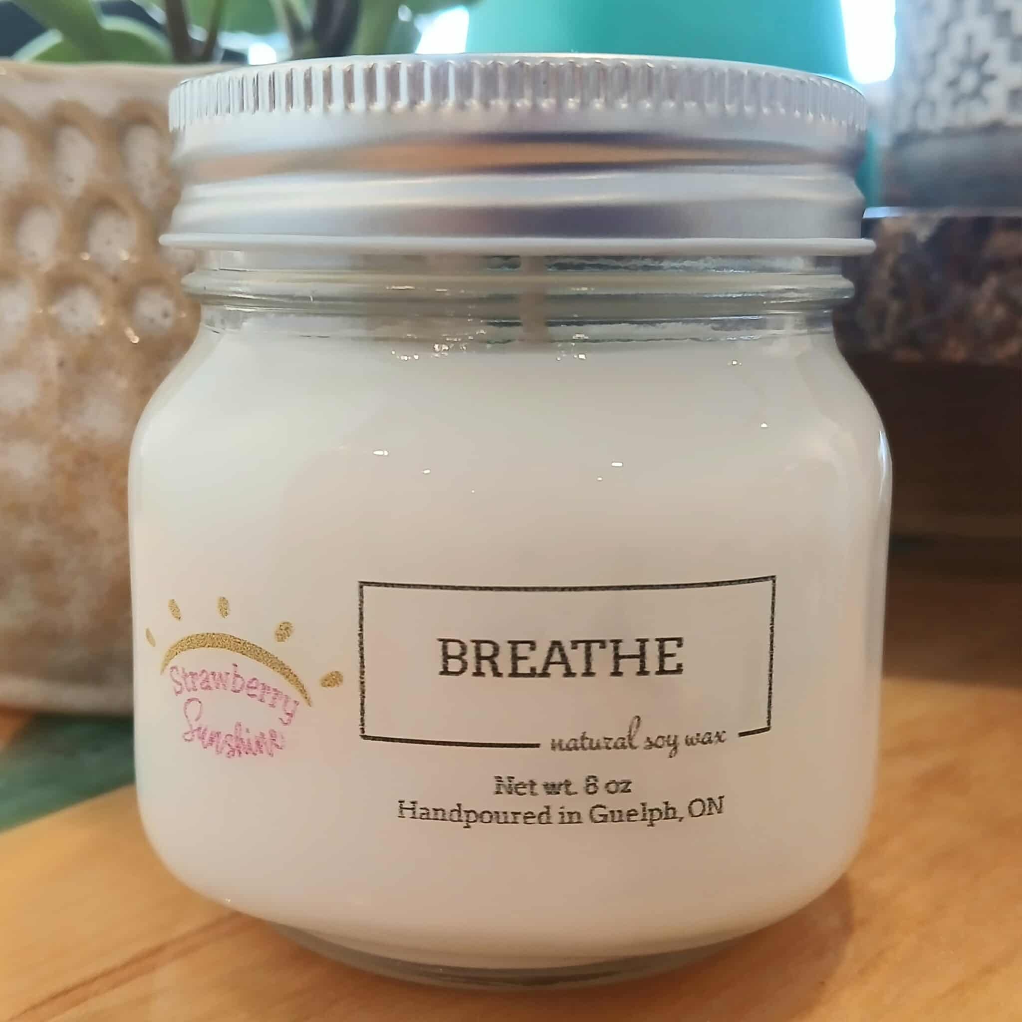 Signature All Natural Soy Wax Candles – Strawberry Sunshine