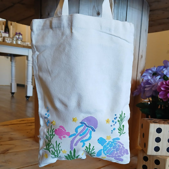 kids aventure tote things to do with kids workshops for kids tote bag canvas bag workshop