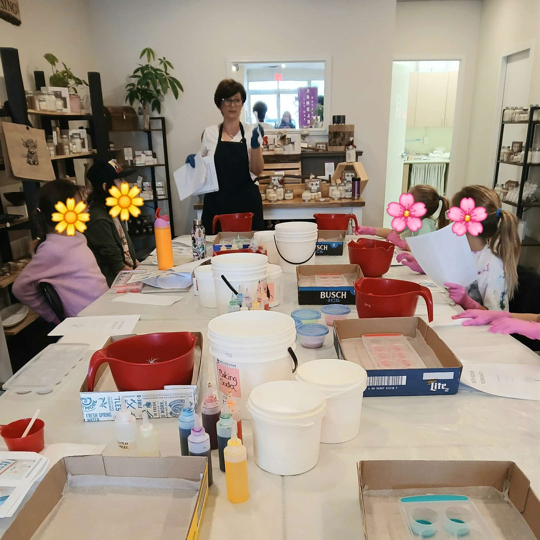 Bathbomb Workshop - PD Day Fun!