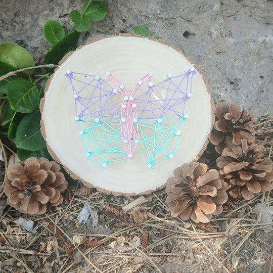butterfly string art strawberry sunshine kids summer workshops