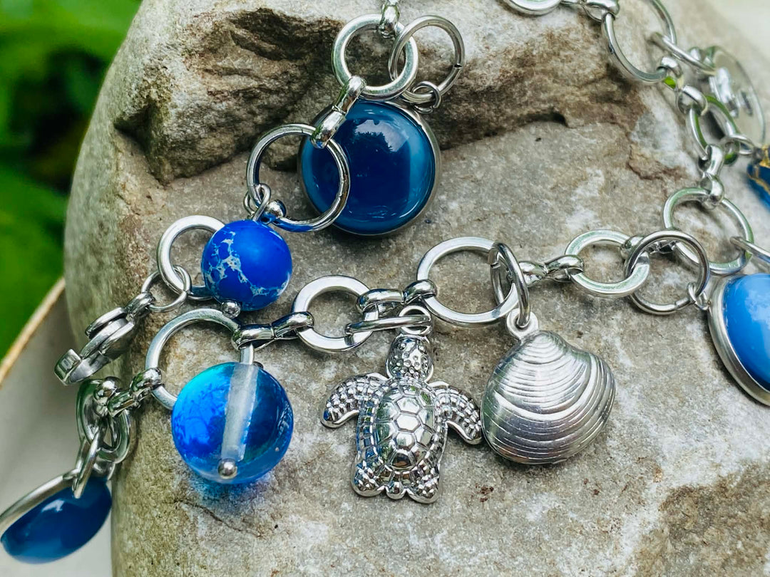 stainless steel charm bracelet workshop