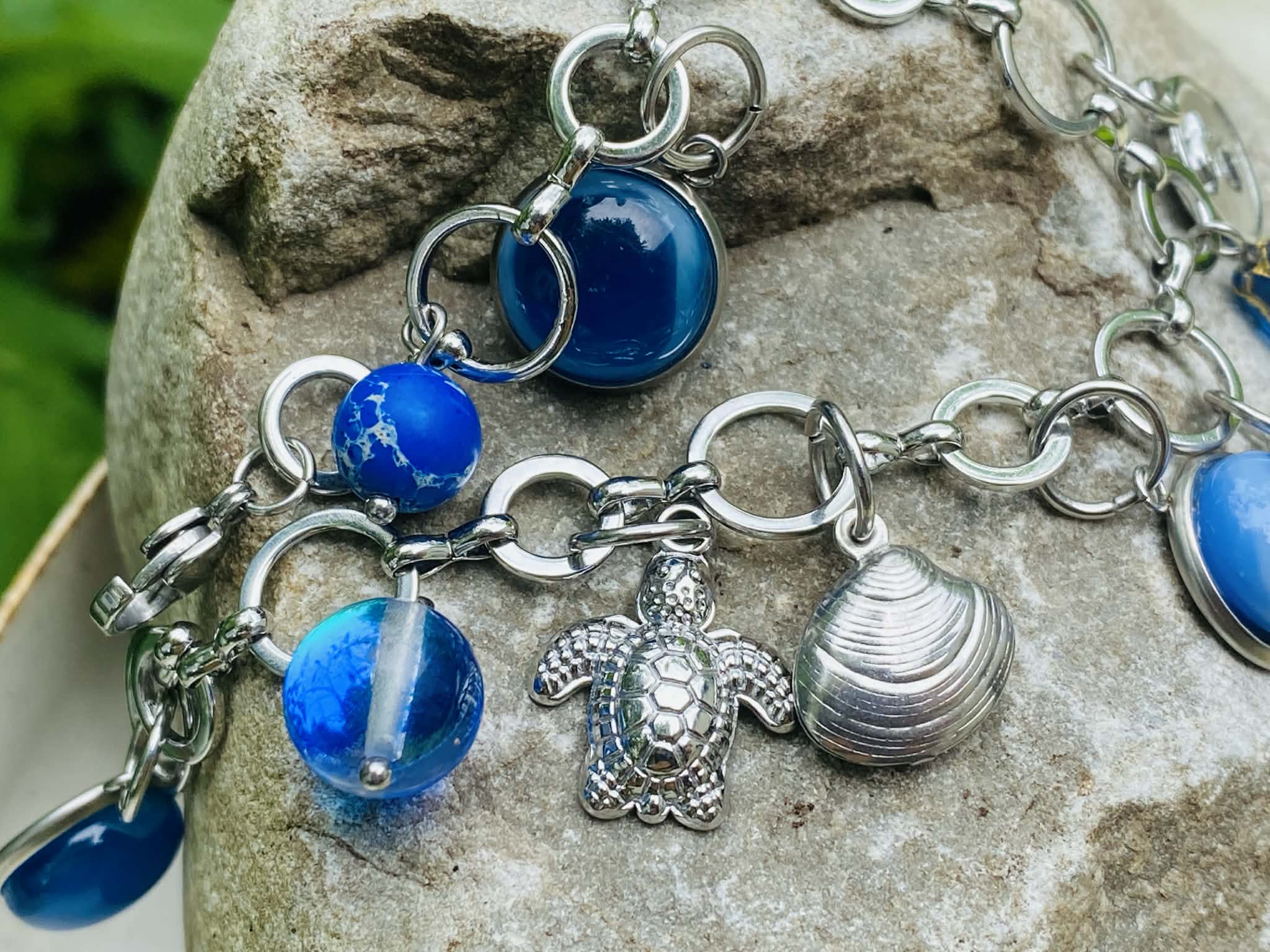 stainless steel charm bracelet workshop