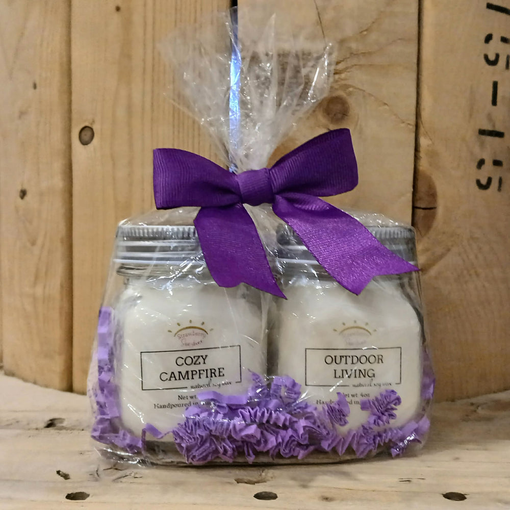 outdoor living candle soy wax candle gift set gift collection