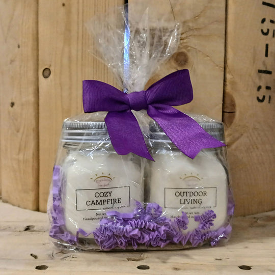 outdoor living candle soy wax candle gift set gift collection