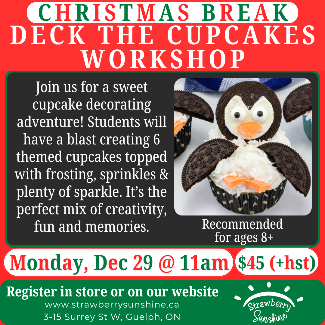Christmas Break - Deck the Cupcakes Workshop