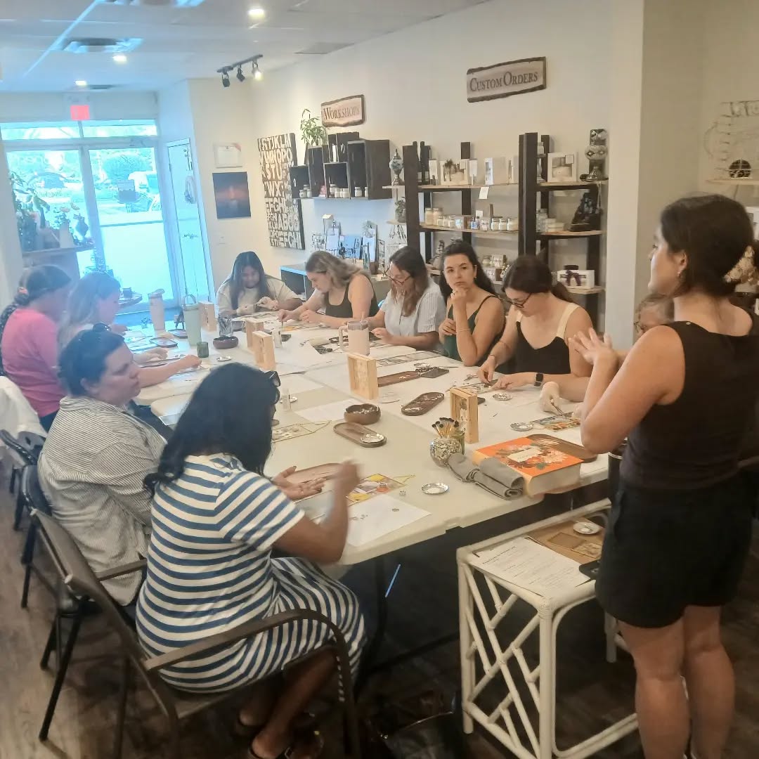 julia flora pressed flower workshops guelph things to do near me