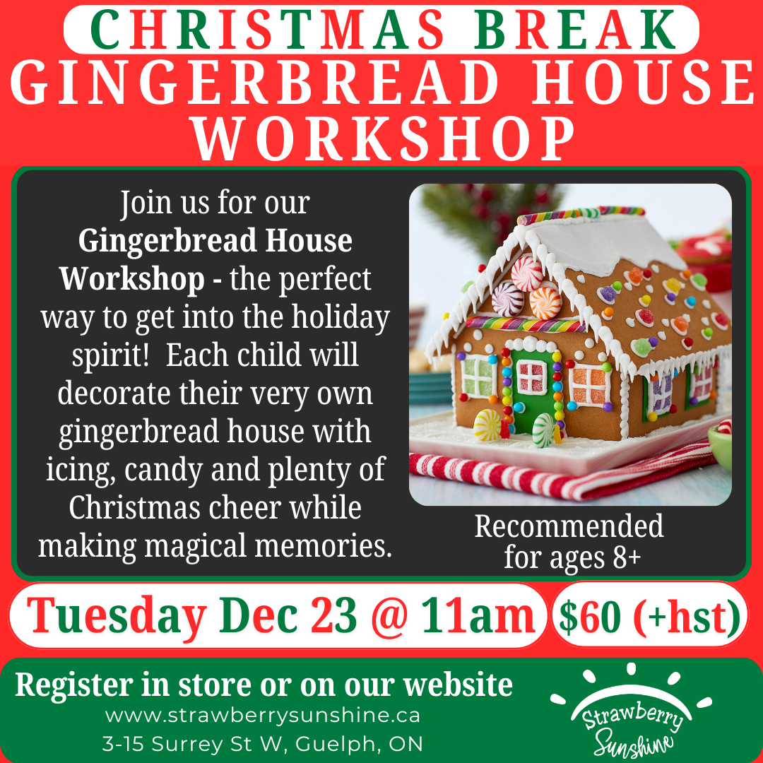 Christmas Break - Gingerbread House Workshop