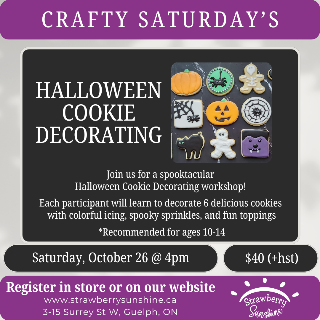 halloween cookies halloween cookie decorating kids craft guelph kids cookie decorating spooky treats halloween treats guelph local business