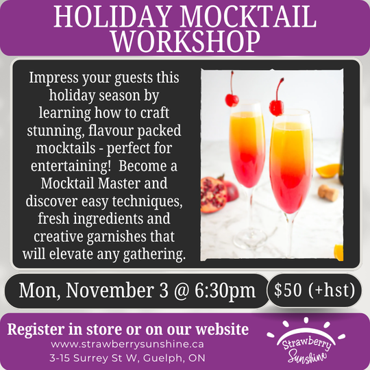 shirley temple holiday workshop mocktail workshop cocktail workshop workshop alcohol free drinks