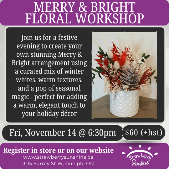 Merry & Bright Floral Workshop