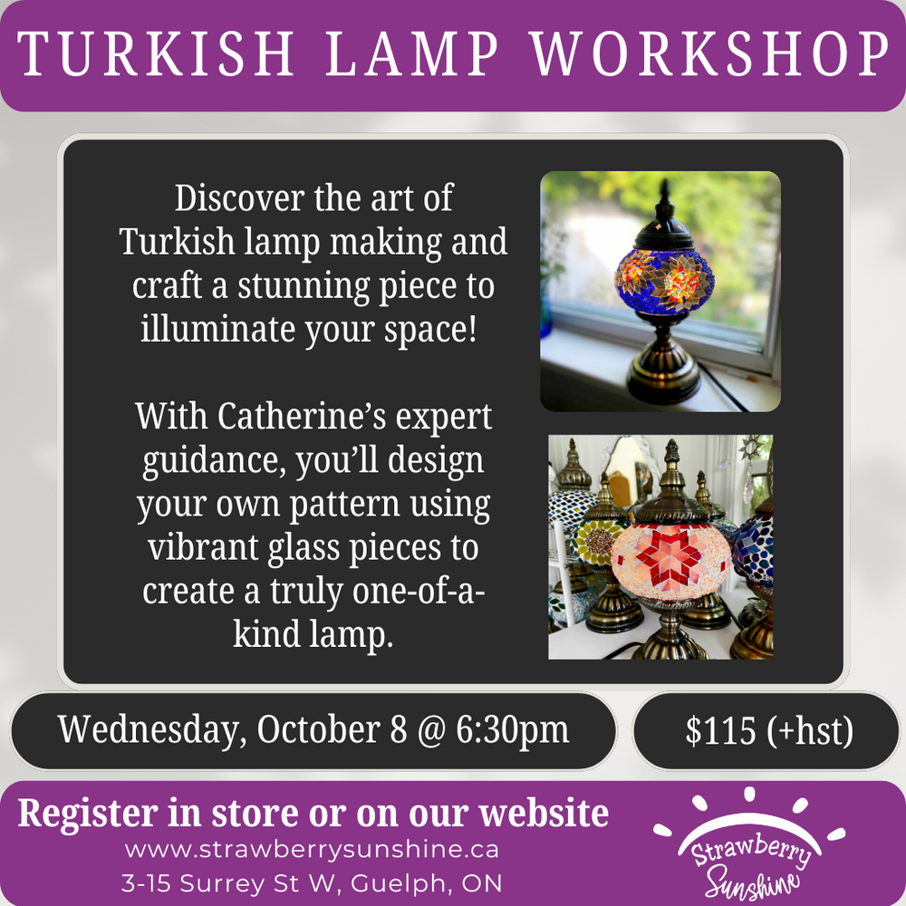 Turkish Lamp Workshop