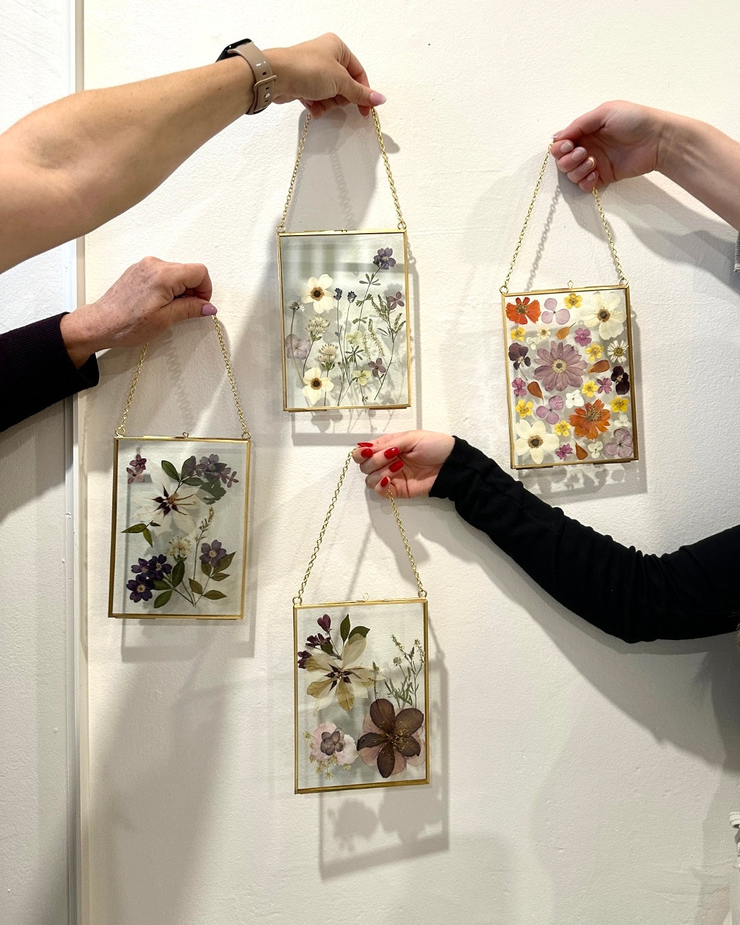 pressed flower workshop