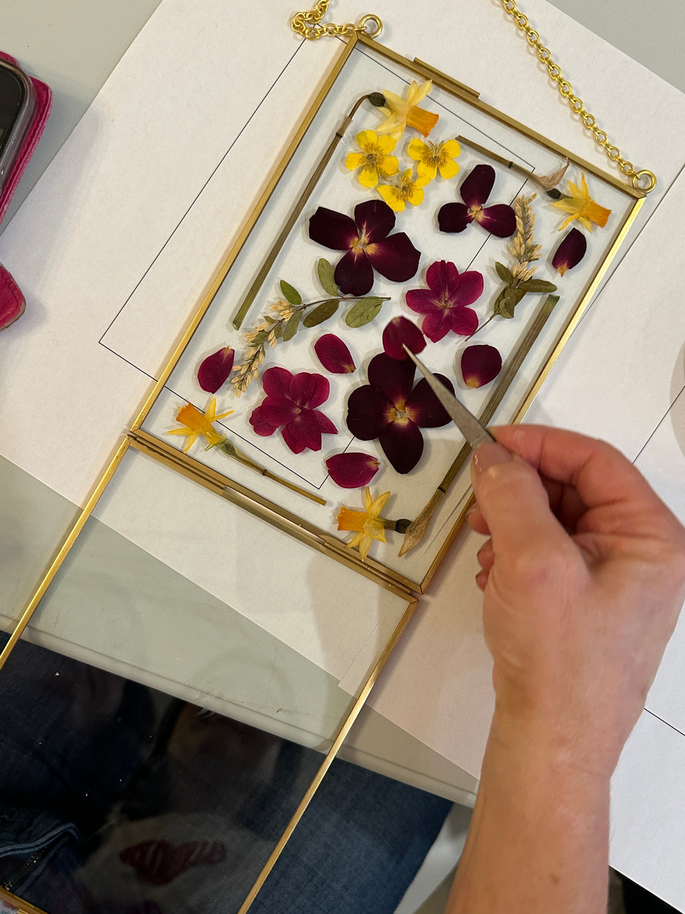 pressed flower workshop guelph