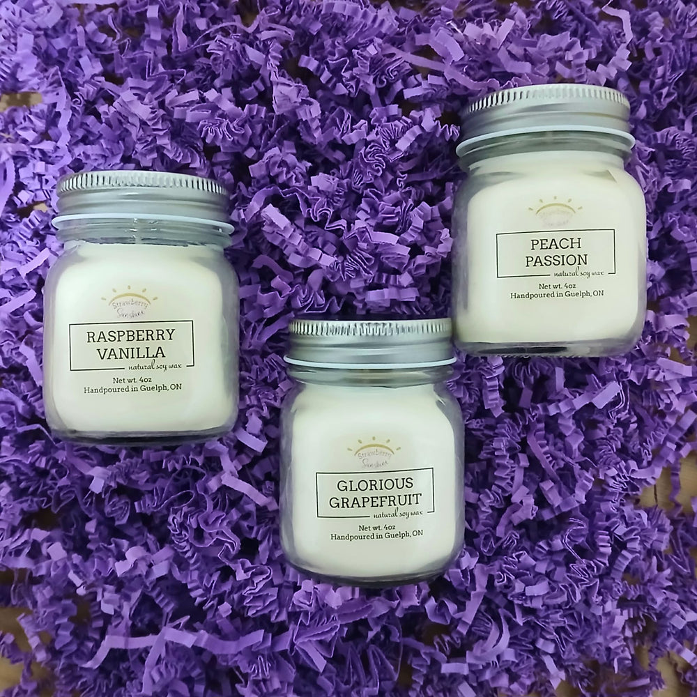 soy candles collection soy gift set candle gift set gift ideas guelph