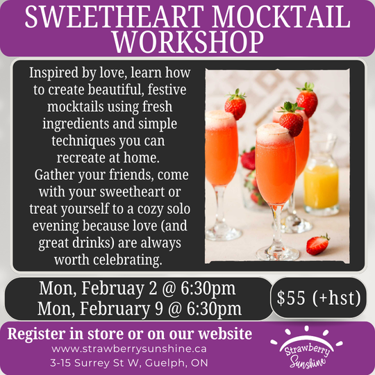 Sweetheart Mocktail Workshop