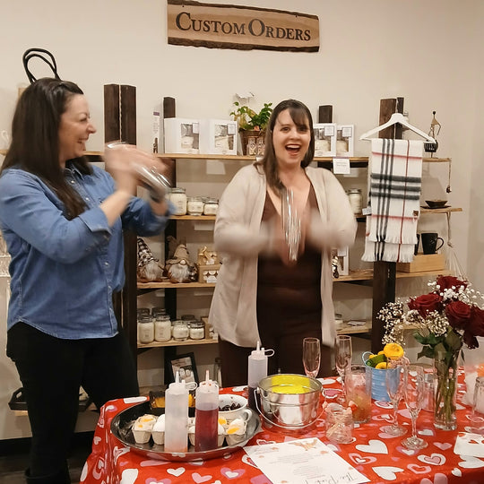 fun holiday mocktail ladies night girls night out ladies night out