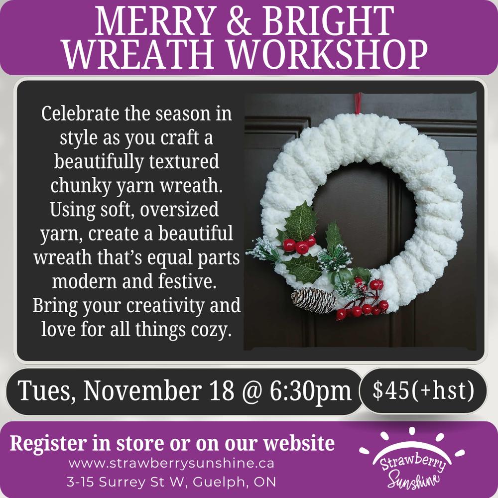 Merry & Bright Wreath Workshop