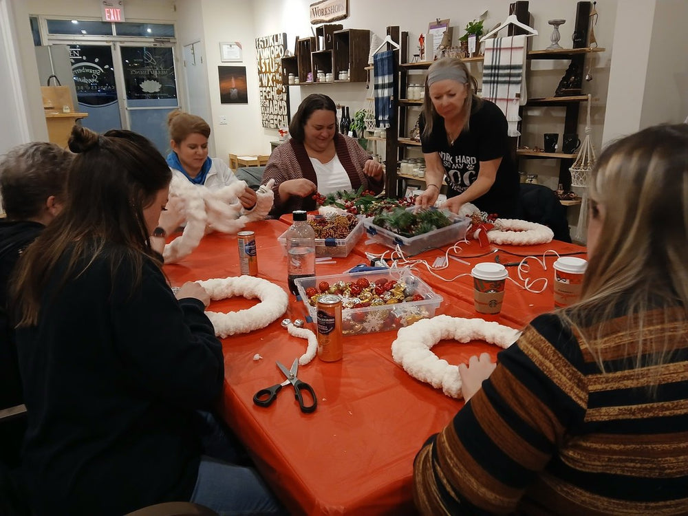 easter craft easter wreath easter bunny easter workshop bunny workshop spring workshop guelph workshops near me workshops in guelph near me