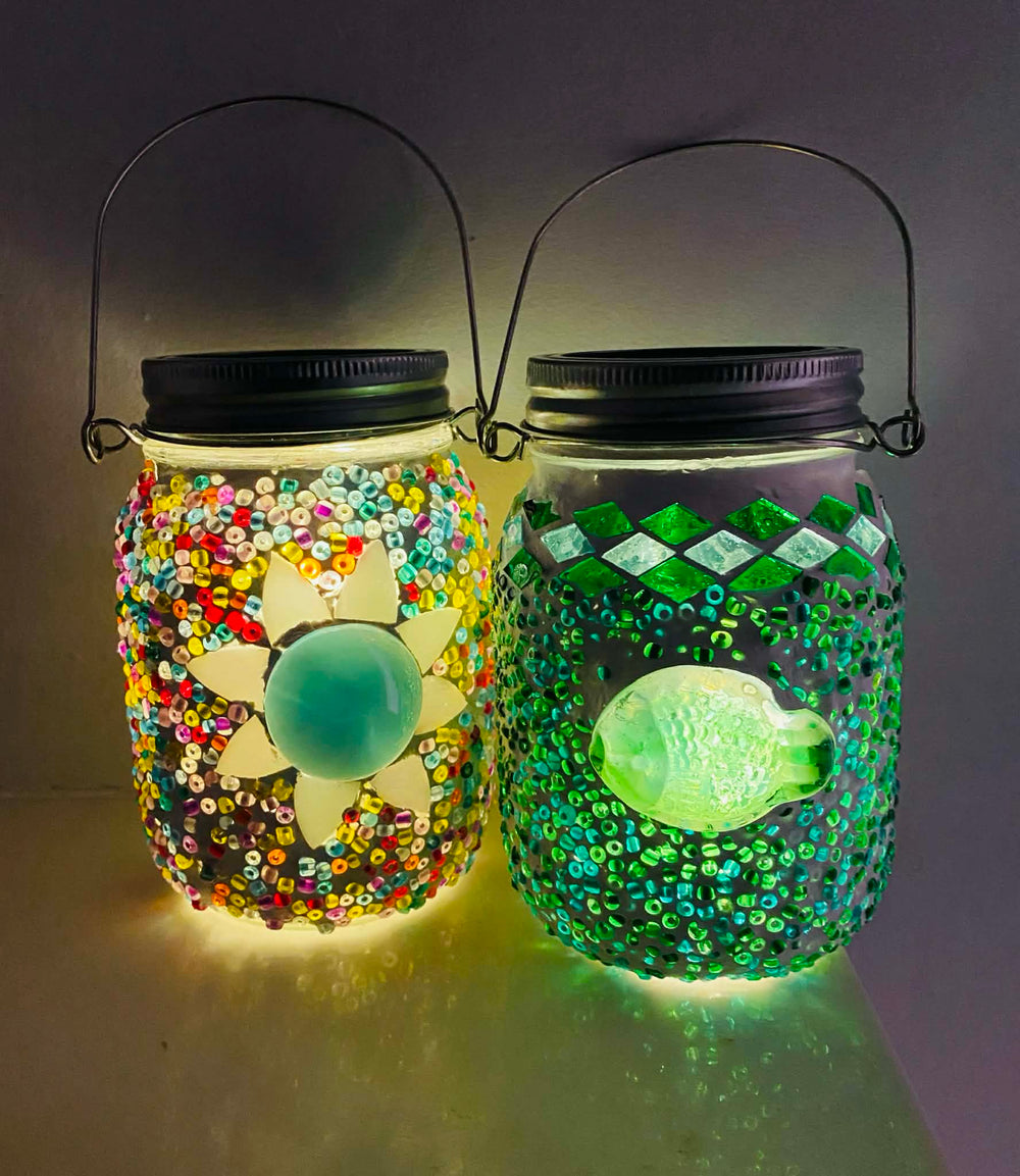 earth week earth day solar lantern repurpose vessel reduce reuse recycle